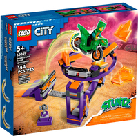 Конструктор LEGO City 60359 Испытание каскадеров с трамплином и кольцом