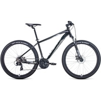 Велосипед Forward Apache 27.5 2.0 disc р.21 2021 (черный/серый)