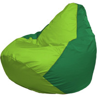 Кресло-мешок Flagman Груша Макси Г2.1-166 (зеленый/салатовый)