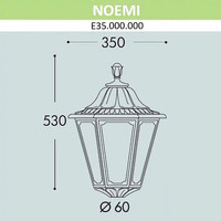 Садовый светильник Fumagalli Noemi E35.000.000.VYH27