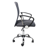 Кресло AksHome Aria light Eco (серый/сетка серая)