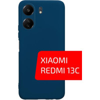 Чехол для телефона Akami Matt TPU для Xiaomi Redmi 13C (синий)