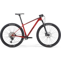 Велосипед Merida Big.Nine XT M 2021 (красный/черный)