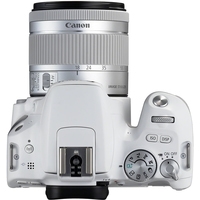 Зеркальный фотоаппарат Canon EOS 200D Kit 18-55 IS STM (белый)