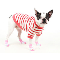 Носочки для животных Puppia Polka Dot II PAOC-SO1269-PK-М (розовый)