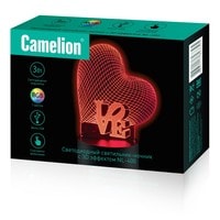 Светильник Camelion Сердце NL-400 14558