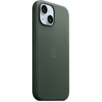 Чехол для телефона Apple MagSafe FineWoven Case для iPhone 15 (зеленый)