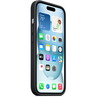 Чехол для телефона Apple MagSafe FineWoven Case для iPhone 15 (черный)