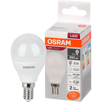 Светодиодная лампочка Osram LED Value Р75 10Вт Е14 4000К