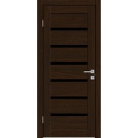Межкомнатная дверь Triadoors Luxury 583 ПО 55x190 (brandy/лакобель черный)