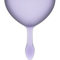 Менструальная чаша Satisfyer Feel Good (фиолетовый)