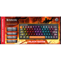 Клавиатура Defender Black Raven GK-417 45417