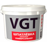 Шпатлевка VGT Универсальная для наружных и внутренних работ (1 кг)