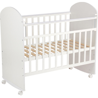 Классическая детская кроватка Фея 701 (белый)