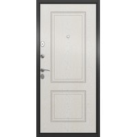 Металлическая дверь Torex X5 NEW MP-10 205x86 (темно-серый/дуб белый матовый, правый)
