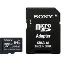 Карта памяти Sony microSDXC (Class 10) 64GB + адаптер [SR64UY3AT]