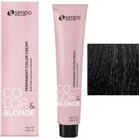 Крем-краска для волос Sergio Professional Color&Blonde 5.1 светло-коричневый пепельный