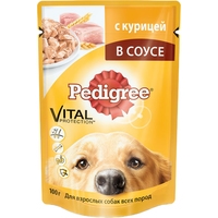 Пресервы Pedigree для взрослых собак всех пород с курицей 0.1 кг