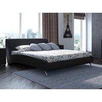 Кровать Ormatek Corso-2 140x200 (экокожа, черный)