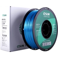 Пластик eSUN eSilk PLA 1.75 мм 1000 г (зеленовато-голубой)
