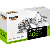 Видеокарта Inno3D GeForce RTX 4060 Twin X2 OC White N40602-08D6X-173051W