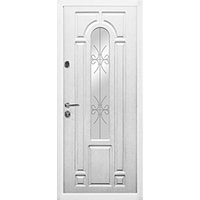 Металлическая дверь Сталлер Лацио 205x86L (серебро)