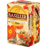 Черный чай Basilur Magic Fruits Raspberry & Rosehip 20 шт