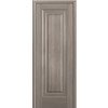 Межкомнатная дверь ProfilDoors 23X 40x200 (орех пекан/молдинг серебро)