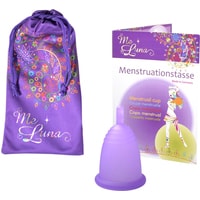 Менструальная чаша Me Luna Classic S стебель (фиолетовый)