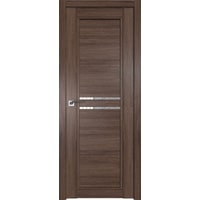 Межкомнатная дверь ProfilDoors 2.75XN L 60x200 (салинас темный, стекло дождь белый)