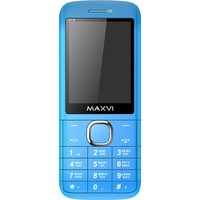 Кнопочный телефон Maxvi C10 Blue