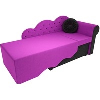 Кровать-тахта Mebelico Тедди-1 170x70 60492 (фиолетовый/черный)