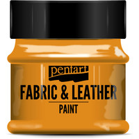 Краска для текстиля Pentart Fabric & Leather paint 50 мл (оранжевый) в Борисове
