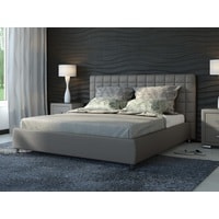 Кровать Ormatek Corso-3 200x200 (экокожа, серый)