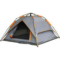 Треккинговая палатка Sundays ZC-TT035-3P v2 (серый/оранжевый)