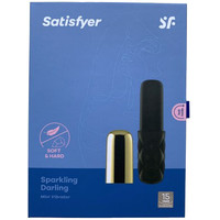Вибромассажер Satisfyer Sparkling Darling 4051727 (золотистый/черный)