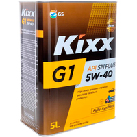 Моторное масло Kixx G1 SN Plus 5W-40 5л