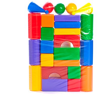 Кубики Строим вместе счастливое детство Строительный набор Стена-2 5246