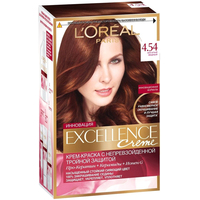 Крем-краска для волос L'Oreal Excellence 4.54 богатый медный