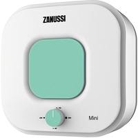 Накопительный электрический водонагреватель над мойкой Zanussi ZWH/S 10 Mini O (зеленый)