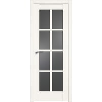 Межкомнатная дверь ProfilDoors 101U L 90x200 (дарквайт/стекло графит)