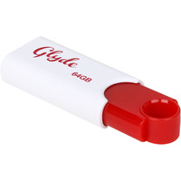 USB Flash Patriot Glyde 64GB (белый/красный)