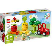 Конструктор LEGO Duplo 10982 Трактор для перевозки овощей и фруктов