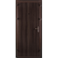 Металлическая дверь el'Porta Ультра Лайт 205x85 (антик медь/венге, левый)