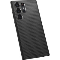 Чехол для телефона Spigen Liquid Air для Galaxy S23 Ultra ACS05614 (черный)