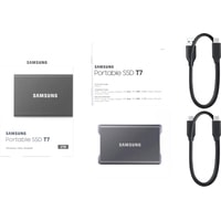 Внешний накопитель Samsung T7 2TB (серый)