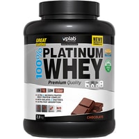 Протеин сывороточный (изолят) Vplab 100% Platinum Whey (шоколад, 2300 г)