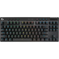 Клавиатура Logitech Pro X TKL Logitech GX Red Linear 920-012122 (черный, нет кириллицы)