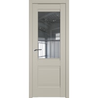 Межкомнатная дверь ProfilDoors Классика 2U L 60x200 (шеллгрей/прозрачное)