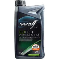 Трансмиссионное масло Wolf EcoTech 75W Premium 1л